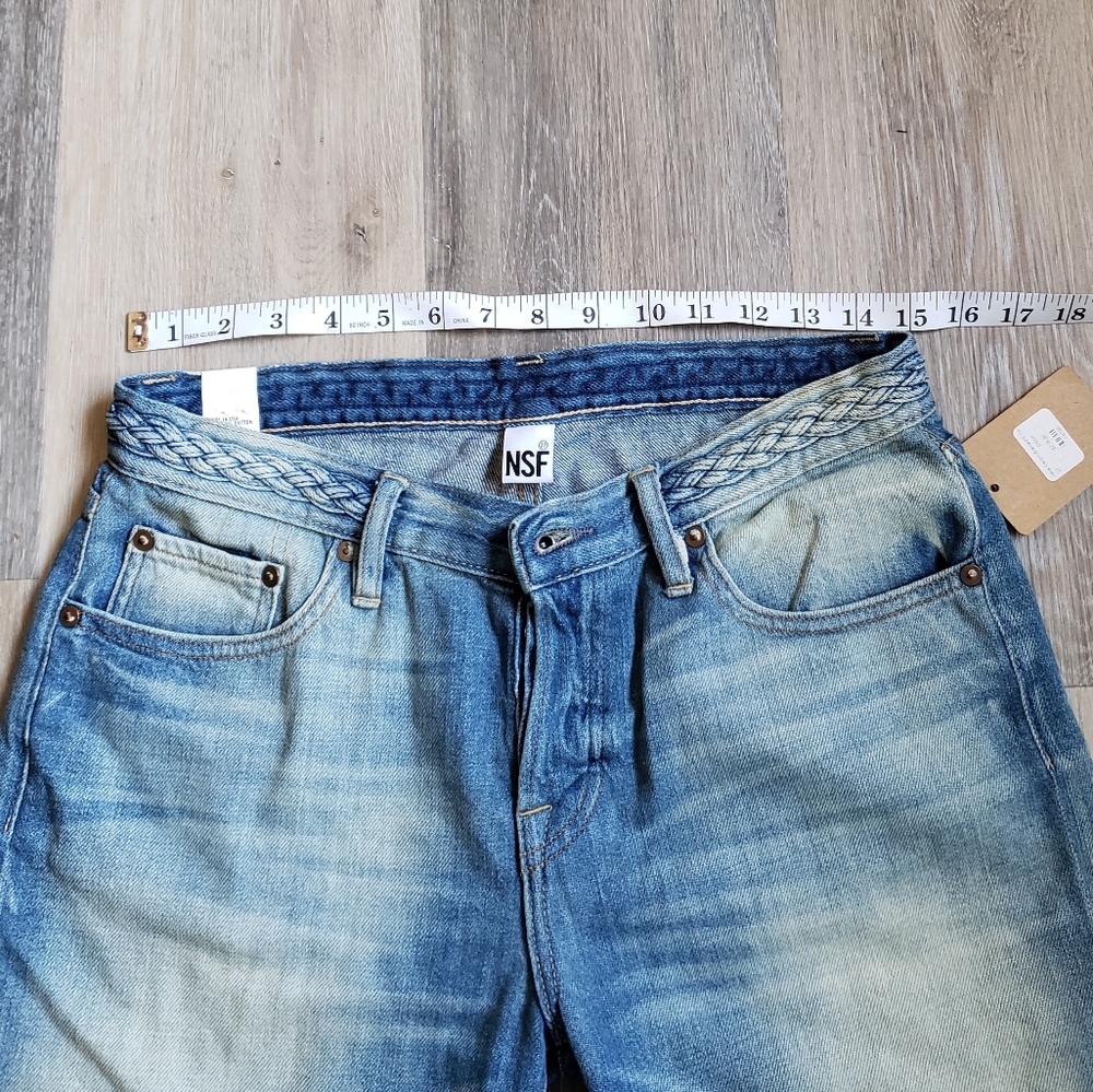 NWT NSF JANE BRAIDED SHORT - Picture 11 of 14